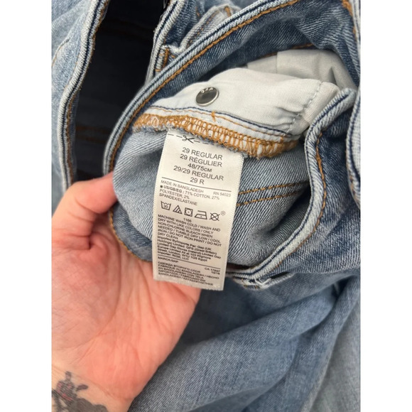 Women's Gap Denim Curvy Legging Blue Denim Jeans Size 29R - Picture 5 of 6